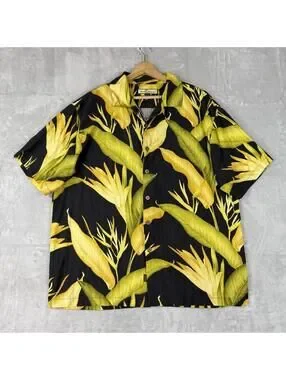 Tommy Bahama | Shirts | Tommy Bahama 0 Silk Hawaiian Shirt Mens Xl ...